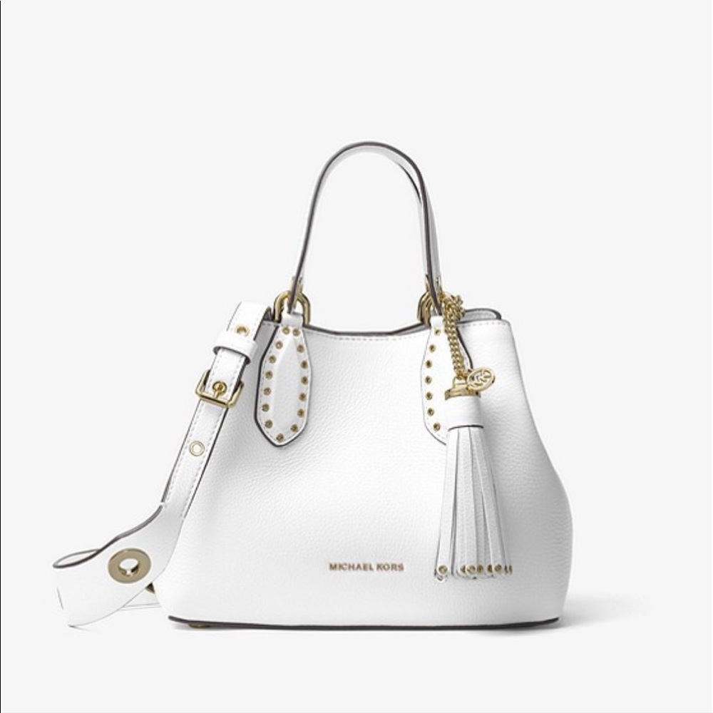 White Michael kors bag
